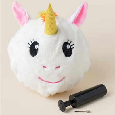 Add Some Magic to Your Playtime with Furry Friendz Plush Unicorn Inflatable Ball