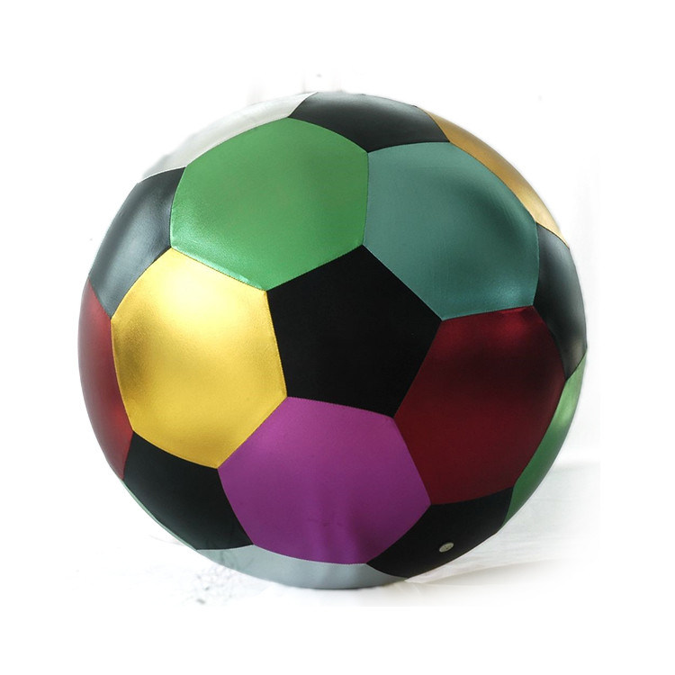 Customized Diameter 60 Cm Fabric Cloth Toy Soccer Ball