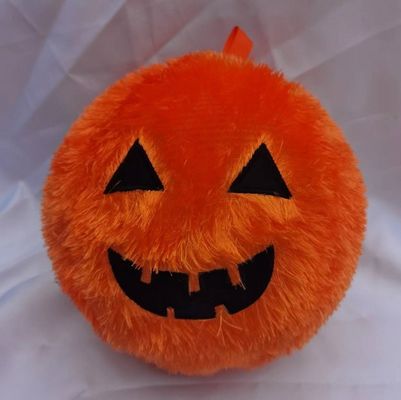 Bounce with PVC Inner Ball Halloween Jack-O-Lantern Stuffed Bouncy Balls